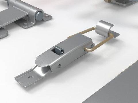 Latches and hinges 3D-Modell