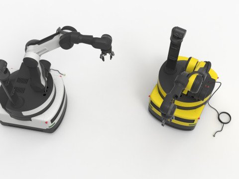 Industrial Robot arm 3D 모델