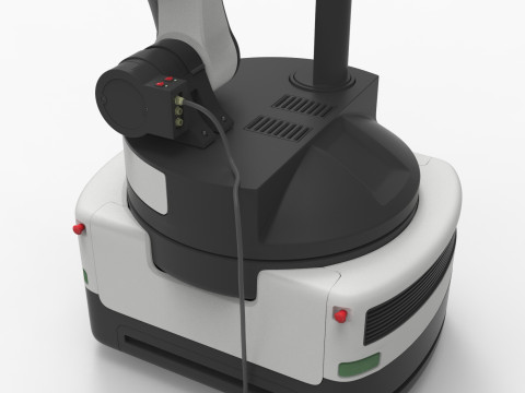 Industrial Robot arm 3D 모델