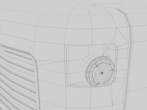 Industrial Robot arm 3D Model