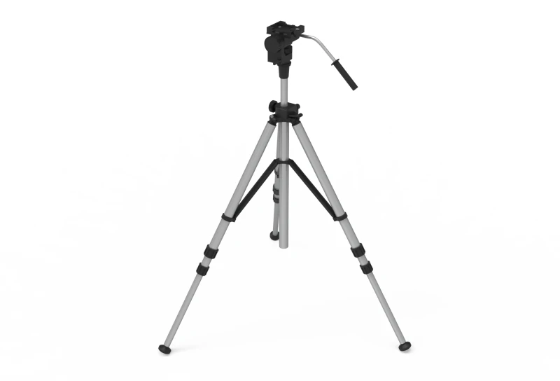 Tripod 3D Model .c4d .max .obj .3ds .fbx .stl .blend