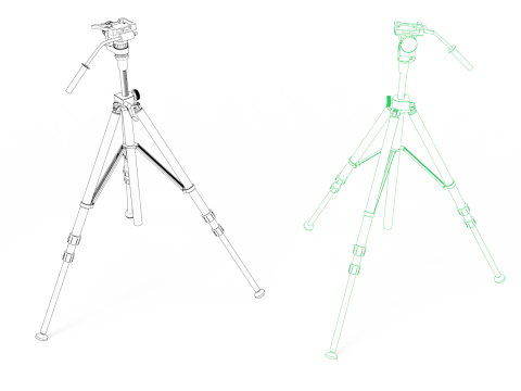Tripod 3D Model