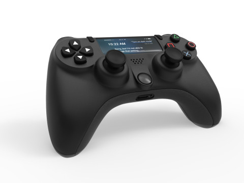 Gamepad Joystick Modelo 3D