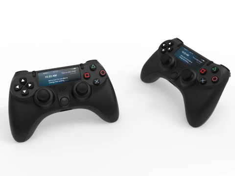 게임패드 조이스틱 3D 모델