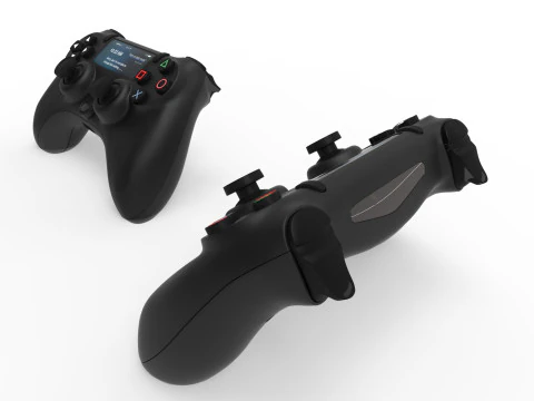 게임패드 조이스틱 3D 모델