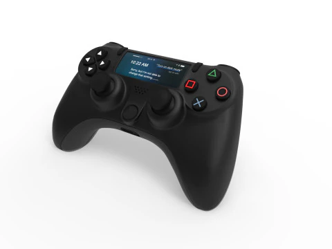 게임패드 조이스틱 3D 모델