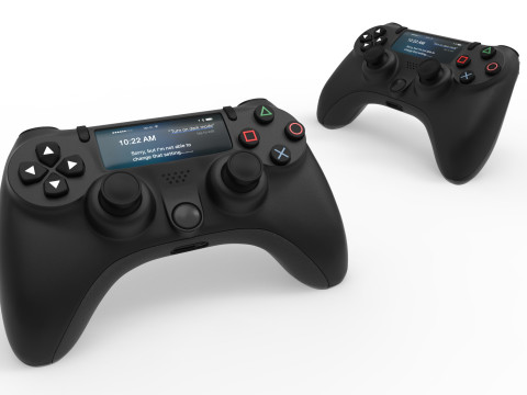 Gamepad Joystick Model 3D