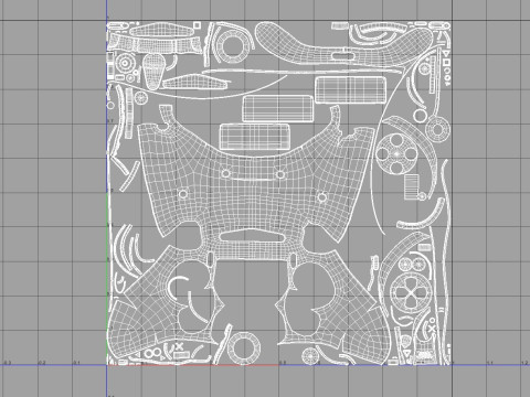 Gamepad Joystick Model 3D
