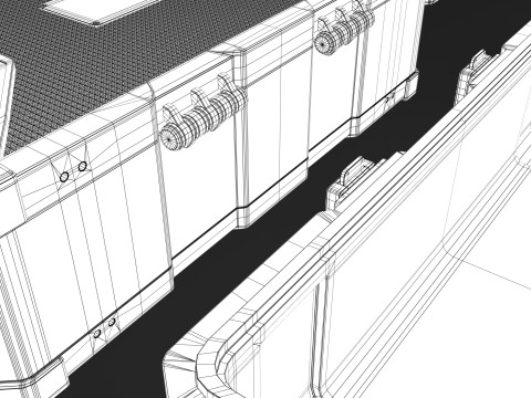 Boxes Close and Open vs key Modèle 3D