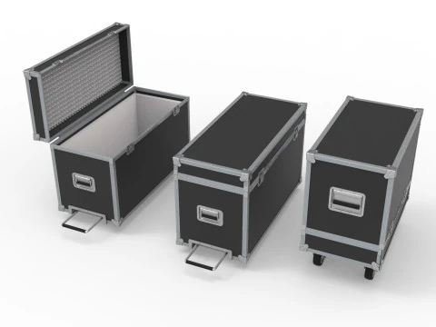 비행장 조명 케이스 3D 모델