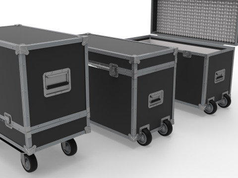 Flightcase Lighting Case 3D 모델