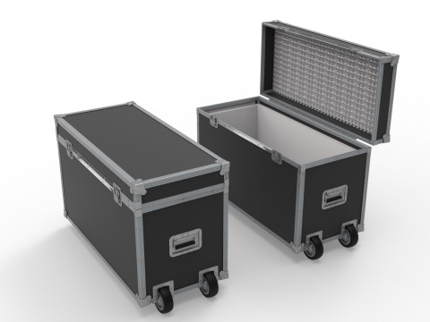 Flightcase Lighting Case 3D 모델
