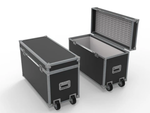 Flightcase Verlichtingskast 3D Model