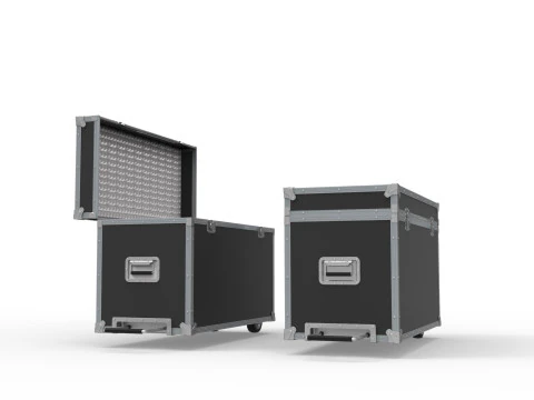 Flightcase Verlichtingskast 3D Model