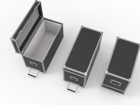 Flightcase Verlichtingskast 3D Model