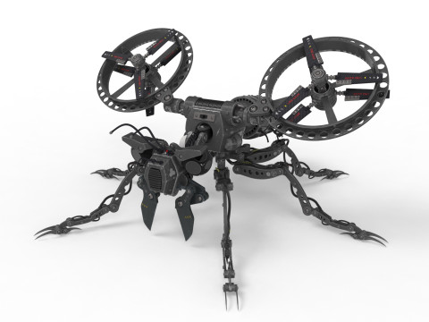 Robot wasp 3D Model
