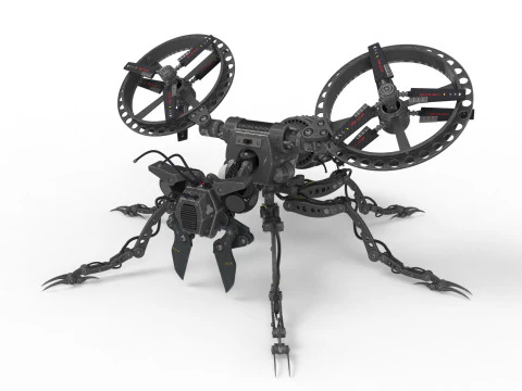 Vespa rob&ocirc; Modelo 3D