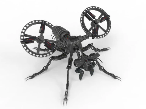 Vespa rob&ocirc; Modelo 3D