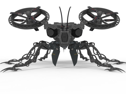 Robot wasp 3D Model