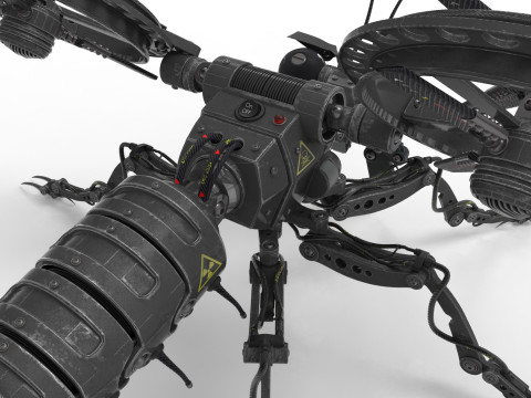 Robot wasp 3D Model