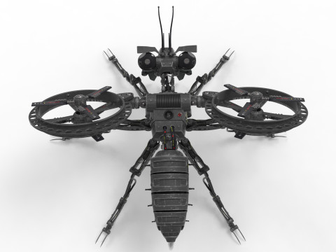 Robot wasp 3D Model