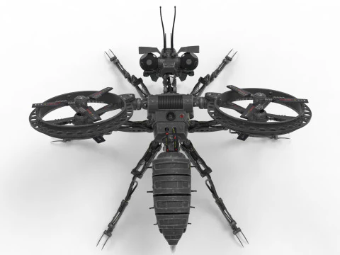 Vespa rob&ocirc; Modelo 3D