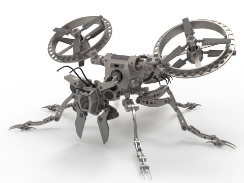 Robot wasp 3D Model