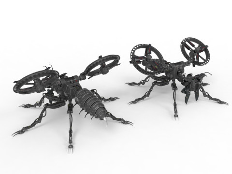 Robot wasp 3D Model