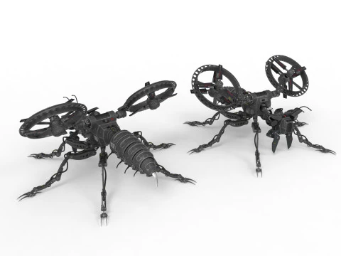 Vespa rob&ocirc; Modelo 3D