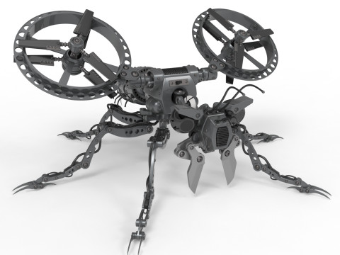 Robot wasp 3D Model