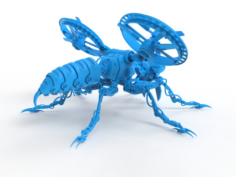 Robot wasp 3D Model