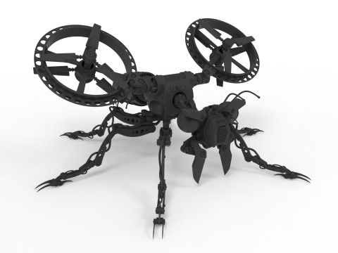 Robot wasp 3D Model