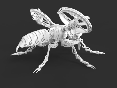 Robot wasp 3D Model