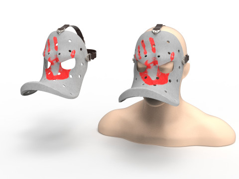 Mask angry duck 3D-Modell