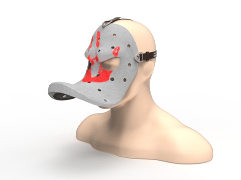 Mask angry duck 3D-Modell