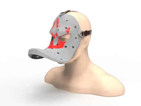 Mask angry duck 3D Model
