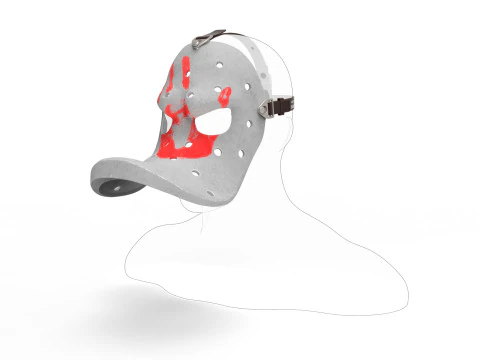 Mask angry duck 3D Model