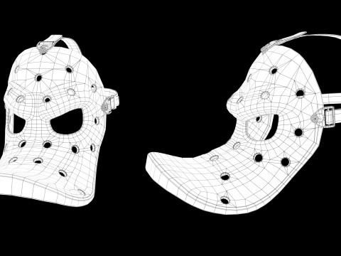 Mask angry duck 3D-Modell
