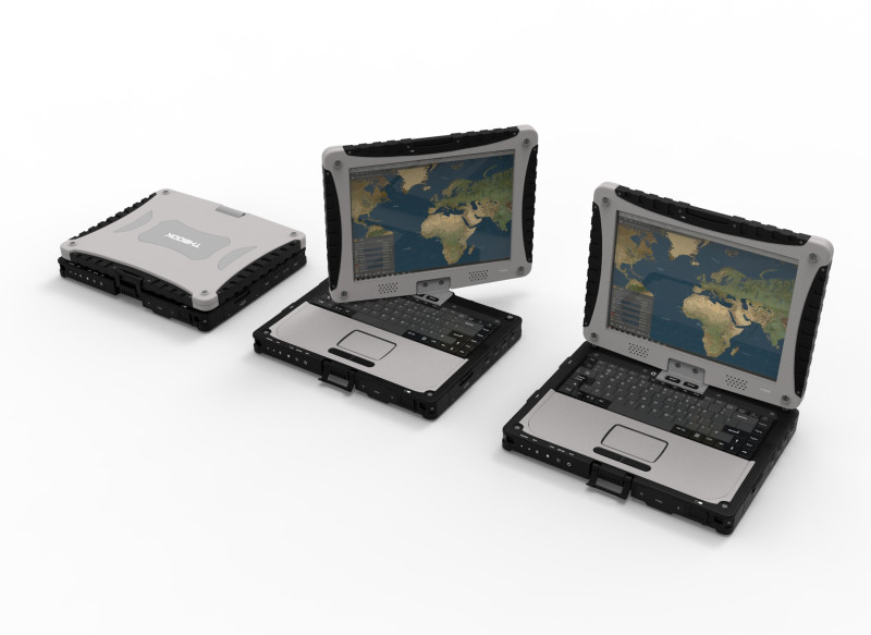 Military rugged Notebook 3D-Modell .c4d .max .obj .3ds .fbx .stl .blend 