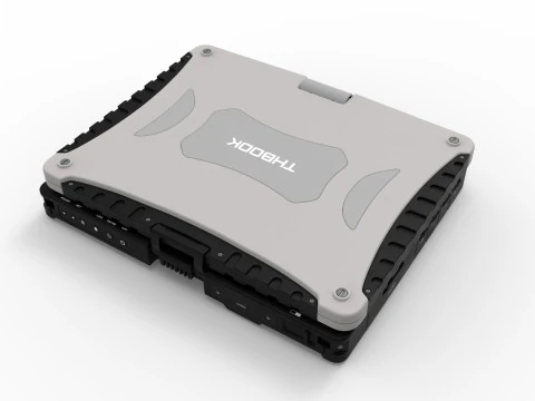 Military rugged Notebook 3D Model