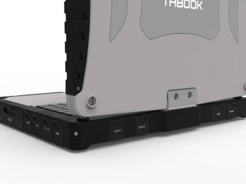 Military rugged Notebook 3D Model
