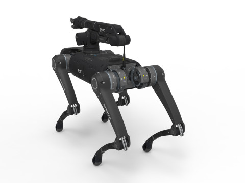 Robot dog with manipulator 3D Model