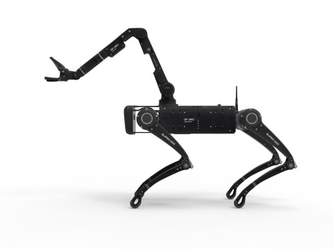 Robot dog with manipulator 3D Model