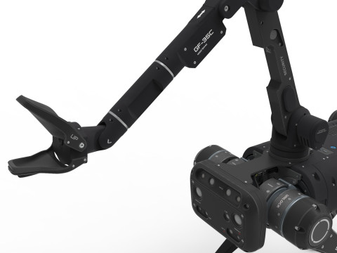 Robot dog with manipulator 3D Model