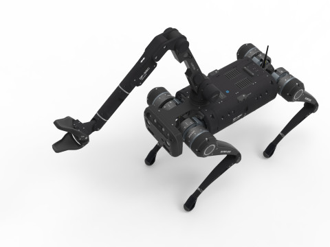 Robot dog with manipulator 3D Model