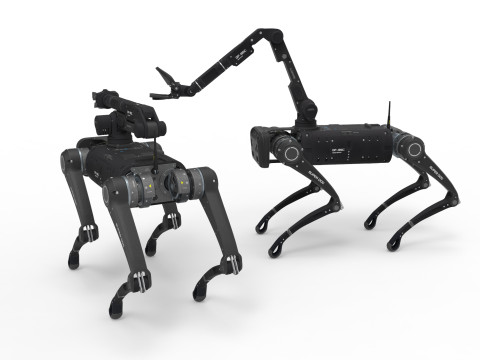 Robot dog with manipulator 3D Model