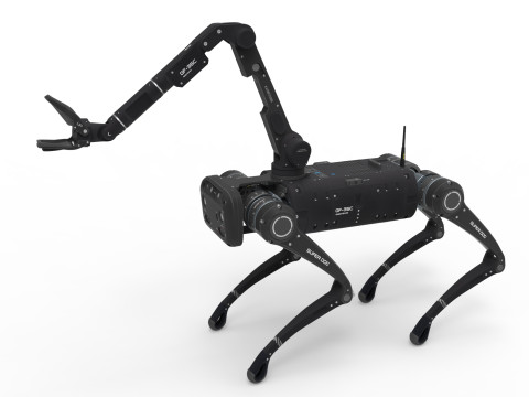 Robot dog with manipulator 3D Model