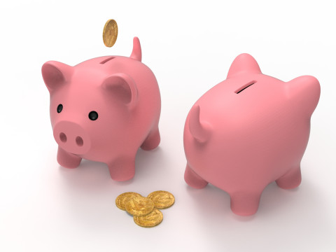 Piggy Bank 3D Модель