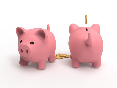 Piggy Bank Modello 3D
