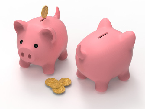Piggy Bank Modello 3D